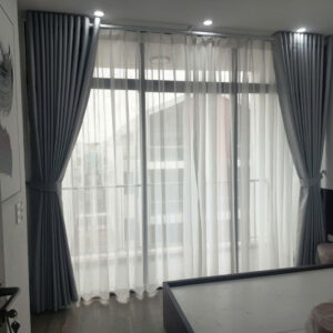 Rèm vải 2 lớp chống nắng RV02