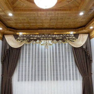 Rèm vải 2 lớp chống nắng RV04