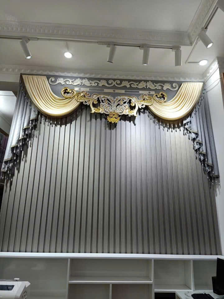 Rèm Vải 2 Lớp Tân Cổ Điển RV09 7 Rèm vải RV09