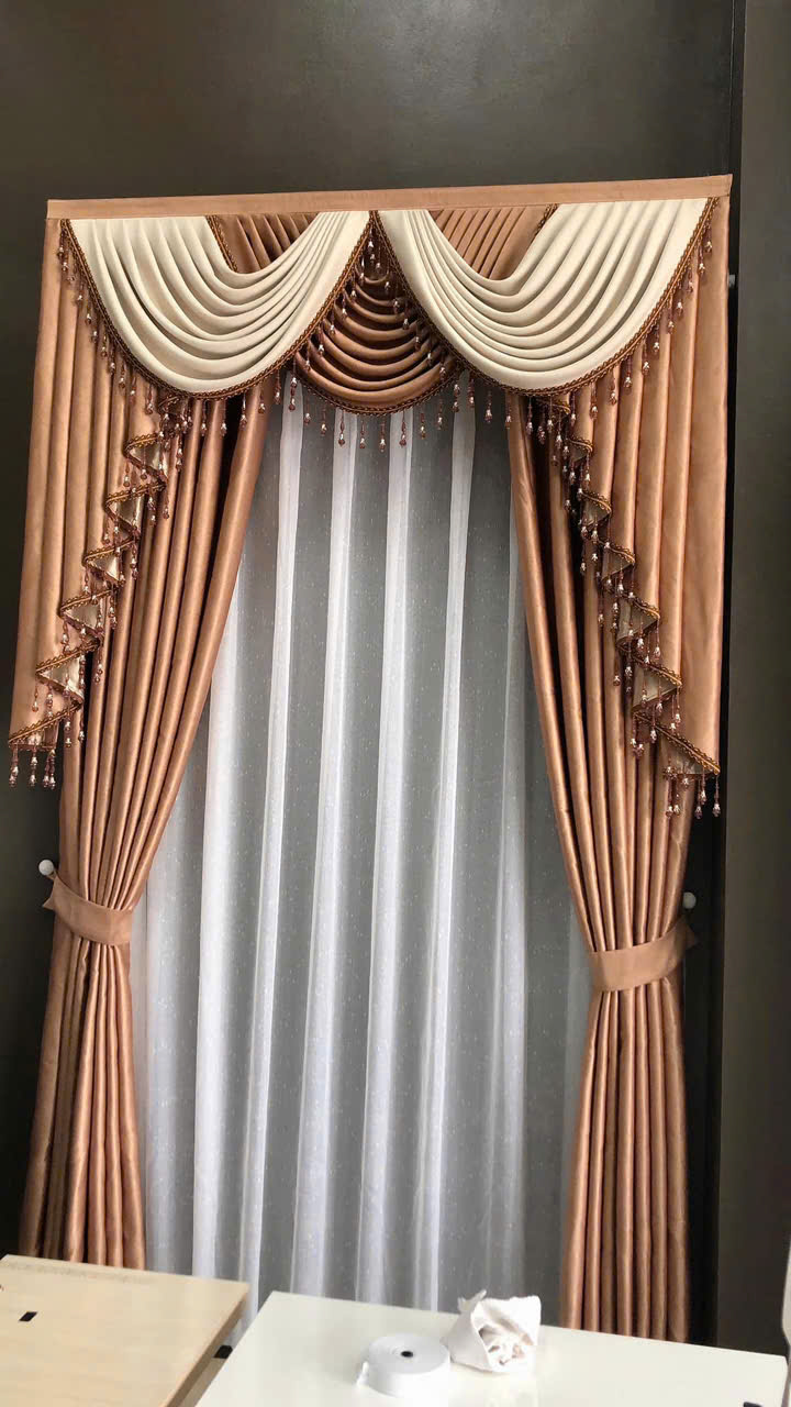 Rèm vải 2 lớp RV13